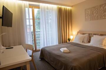 Фото номера Двухместный номер с 1 кроватью Отель Porins Hotel г. Лиепая 30