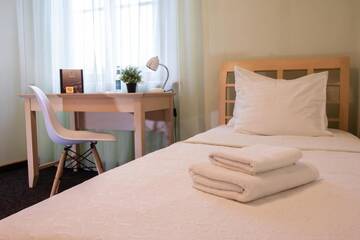 Фото номера Одноместный номер Отель Porins Hotel г. Лиепая 6